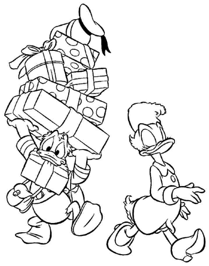 Dibujo para colorear: Donald Duck (Dibujos animados) #30330 - Dibujos para Colorear e Imprimir Gratis