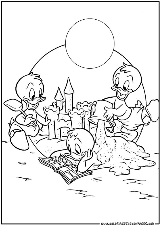 Dibujo para colorear: Donald Duck (Dibujos animados) #30361 - Dibujos para Colorear e Imprimir Gratis