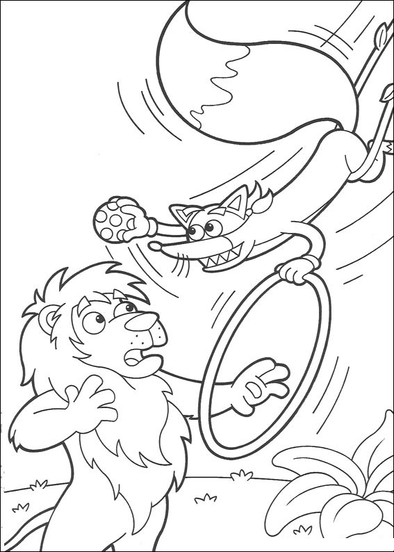 Dibujo para colorear: Dora the Explorer (Dibujos animados) #29770 - Dibujos para Colorear e Imprimir Gratis