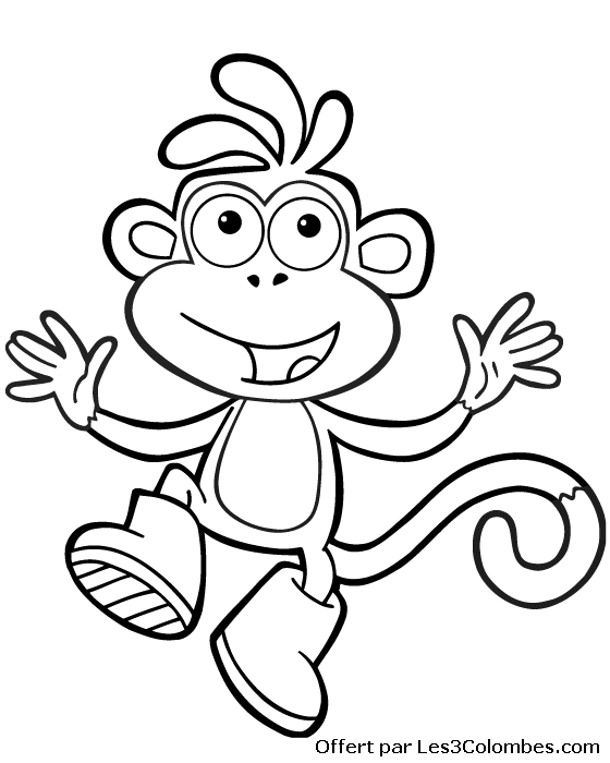 Dibujo para colorear: Dora the Explorer (Dibujos animados) #29810 - Dibujos para Colorear e Imprimir Gratis