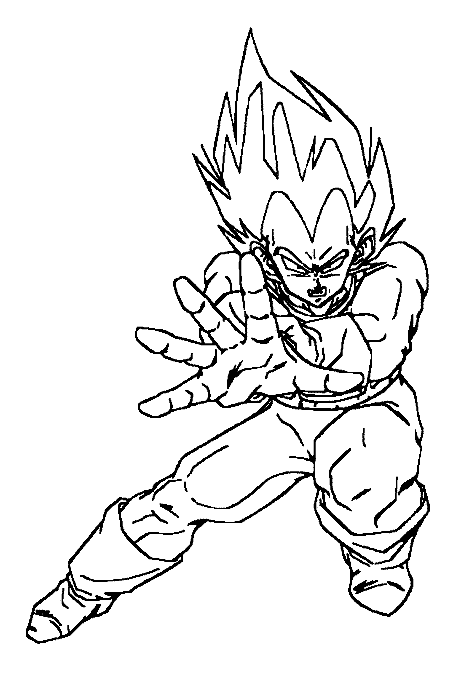 Dibujo para colorear: Dragon Ball Z (Dibujos animados) #38511 - Dibujos para Colorear e Imprimir Gratis