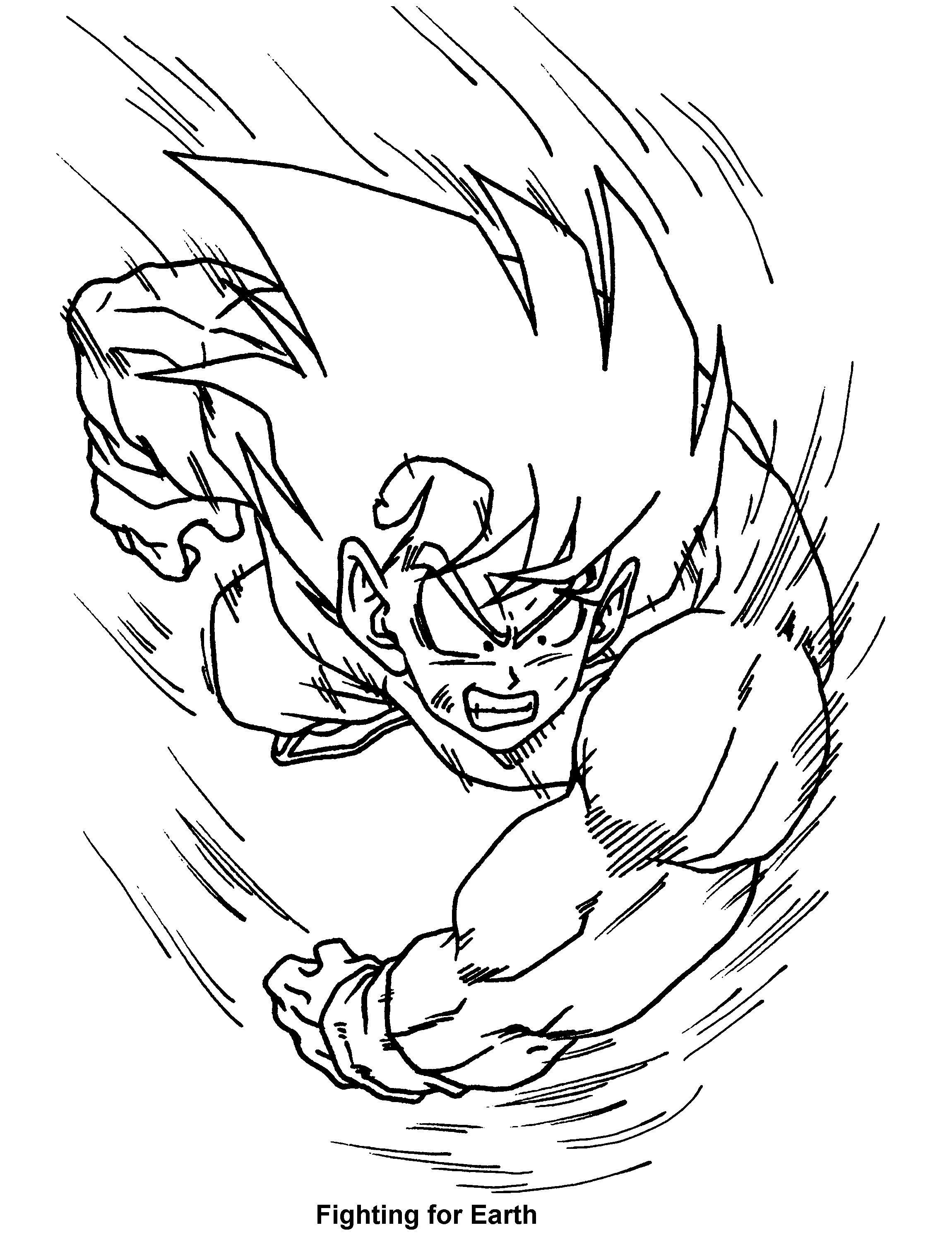 Dibujos de Dragon Ball Z #38526 (Dibujos animados) para colorear – Páginas  imprimibles gratis