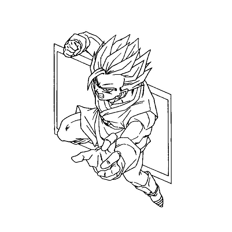 Dibujo para colorear: Dragon Ball Z (Dibujos animados) #38569 - Dibujos para Colorear e Imprimir Gratis