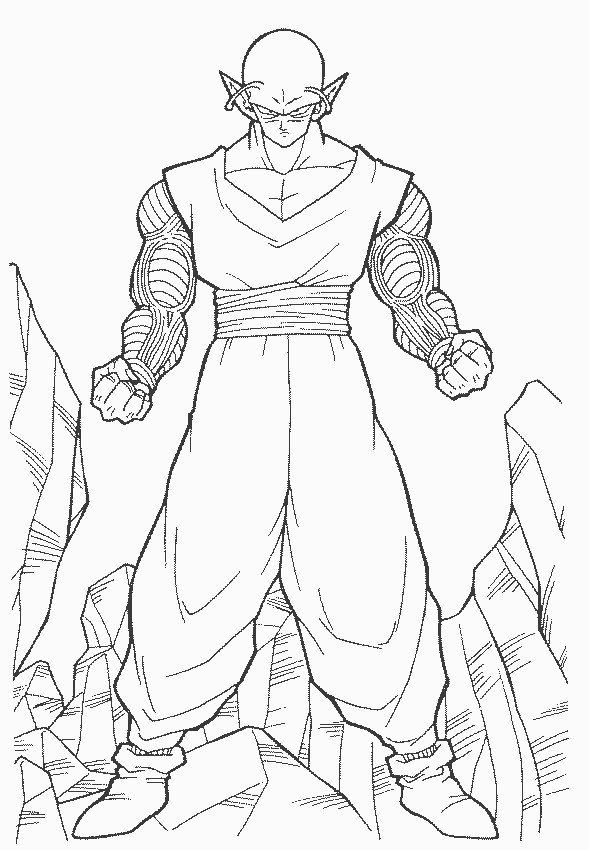 Dibujo para colorear: Dragon Ball Z (Dibujos animados) #38575 - Dibujos para Colorear e Imprimir Gratis