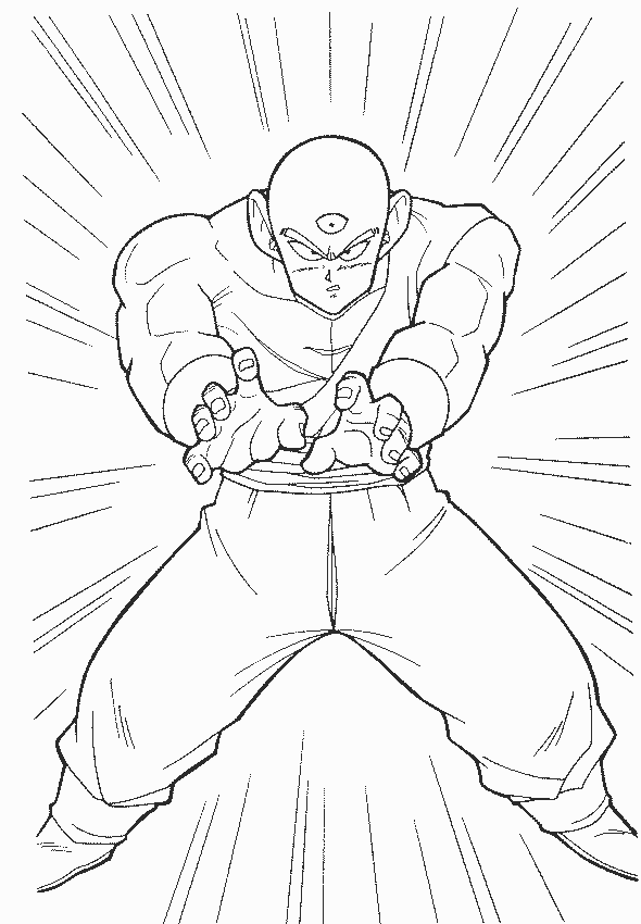 Dibujo para colorear: Dragon Ball Z (Dibujos animados) #38577 - Dibujos para Colorear e Imprimir Gratis