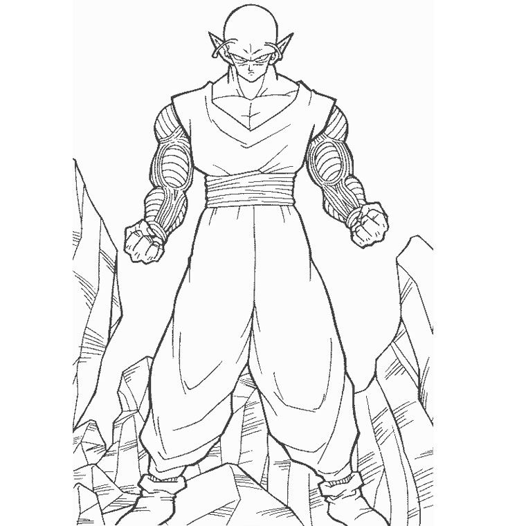 Dibujo para colorear: Dragon Ball Z (Dibujos animados) #38582 - Dibujos para Colorear e Imprimir Gratis