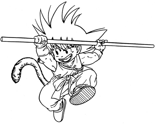 Dibujo para colorear: Dragon Ball Z (Dibujos animados) #38591 - Dibujos para Colorear e Imprimir Gratis