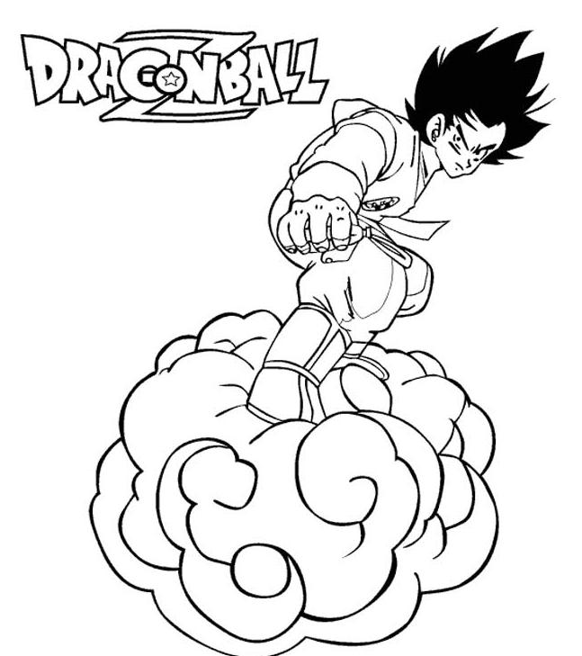 Dibujo para colorear: Dragon Ball Z (Dibujos animados) #38595 - Dibujos para Colorear e Imprimir Gratis