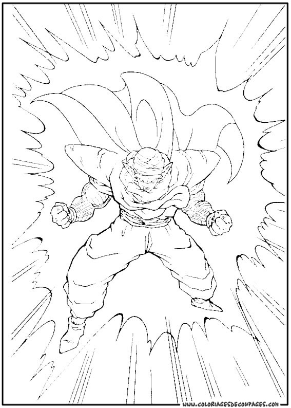 Dibujo para colorear: Dragon Ball Z (Dibujos animados) #38660 - Dibujos para Colorear e Imprimir Gratis