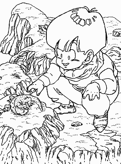 Dibujo para colorear: Dragon Ball Z (Dibujos animados) #38671 - Dibujos para Colorear e Imprimir Gratis