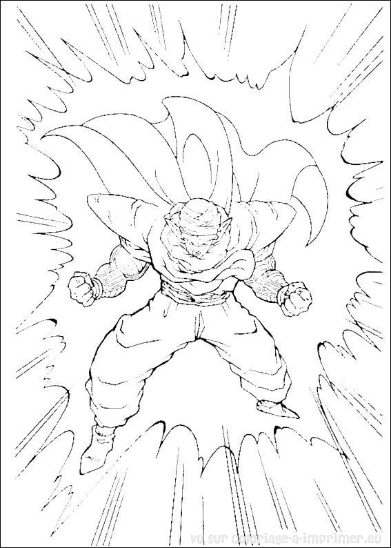 Dibujo para colorear: Dragon Ball Z (Dibujos animados) #38674 - Dibujos para Colorear e Imprimir Gratis