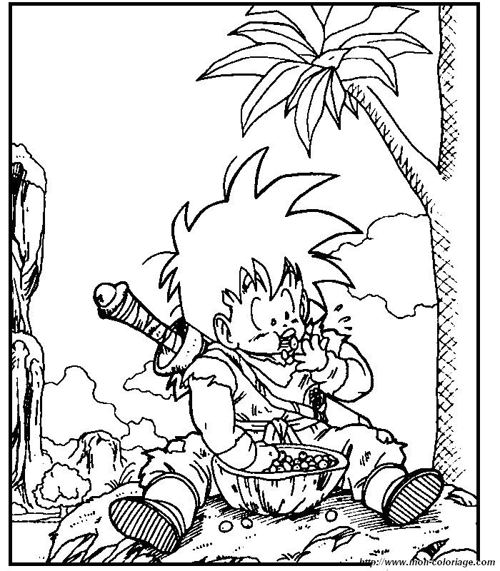 Dibujo para colorear: Dragon Ball Z (Dibujos animados) #38685 - Dibujos para Colorear e Imprimir Gratis