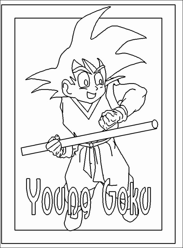 Dibujo para colorear: Dragon Ball Z (Dibujos animados) #38696 - Dibujos para Colorear e Imprimir Gratis