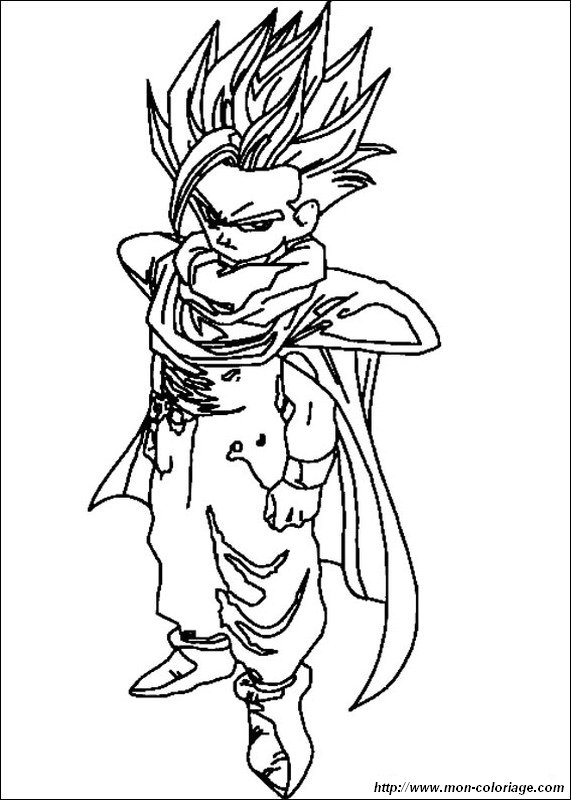 Dibujo para colorear: Dragon Ball Z (Dibujos animados) #38710 - Dibujos para Colorear e Imprimir Gratis