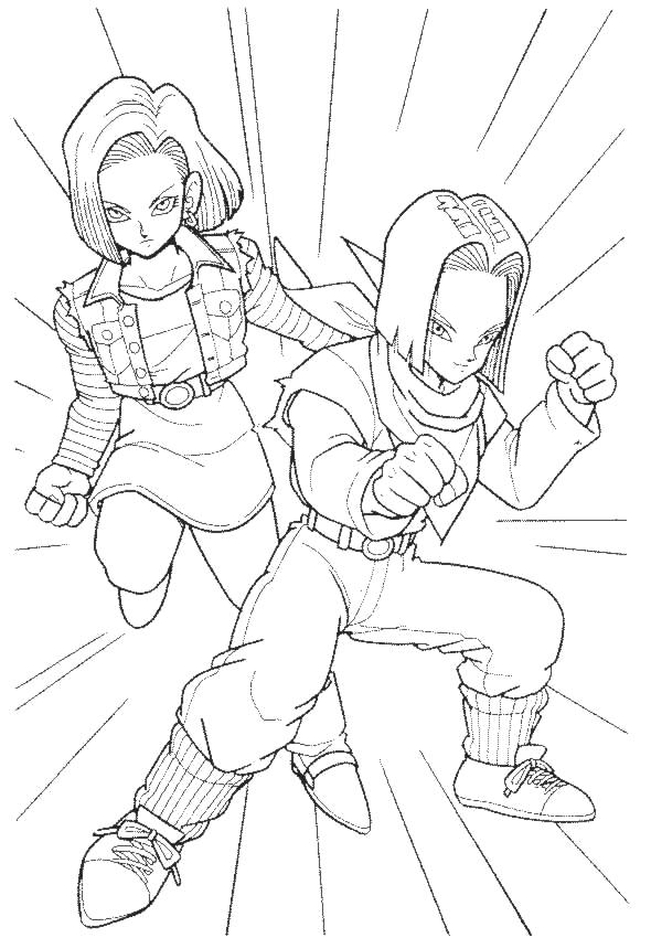 Dibujo para colorear: Dragon Ball Z (Dibujos animados) #38745 - Dibujos para Colorear e Imprimir Gratis