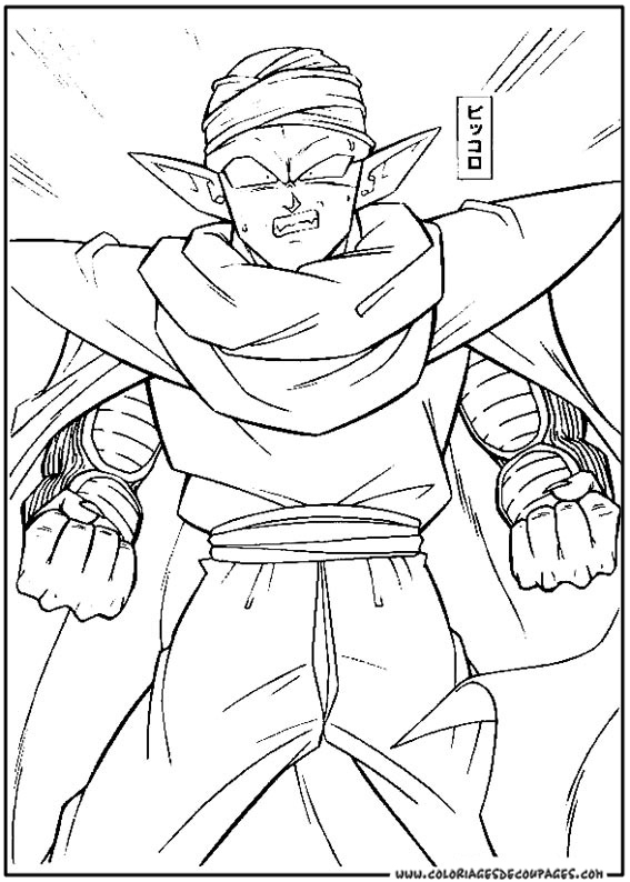 Dibujo para colorear: Dragon Ball Z (Dibujos animados) #38836 - Dibujos para Colorear e Imprimir Gratis