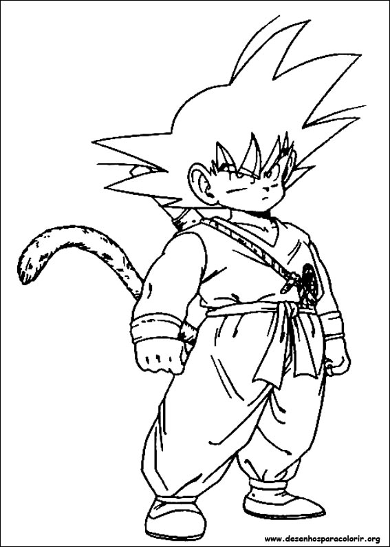 Dibujo para colorear: Dragon Ball Z (Dibujos animados) #38847 - Dibujos para Colorear e Imprimir Gratis