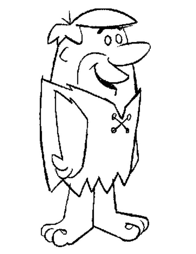 Dibujo para colorear: Flintstones (Dibujos animados) #29581 - Dibujos para Colorear e Imprimir Gratis