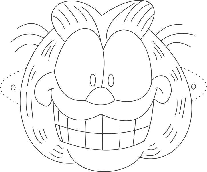 Dibujo para colorear: Garfield (Dibujos animados) #26285 - Dibujos para Colorear e Imprimir Gratis