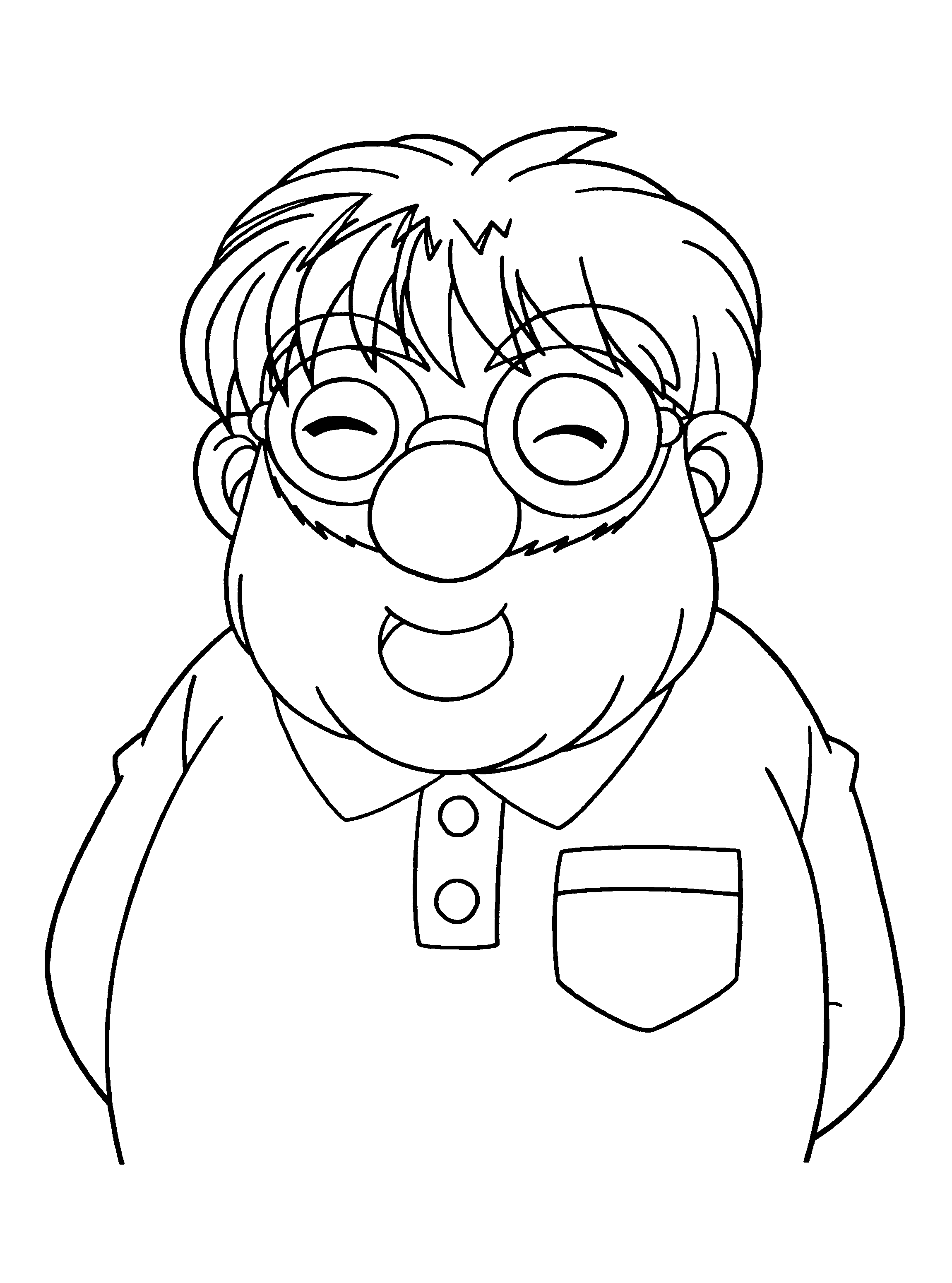 Dibujo para colorear: Hamtaro (Dibujos animados) #40102 - Dibujos para Colorear e Imprimir Gratis