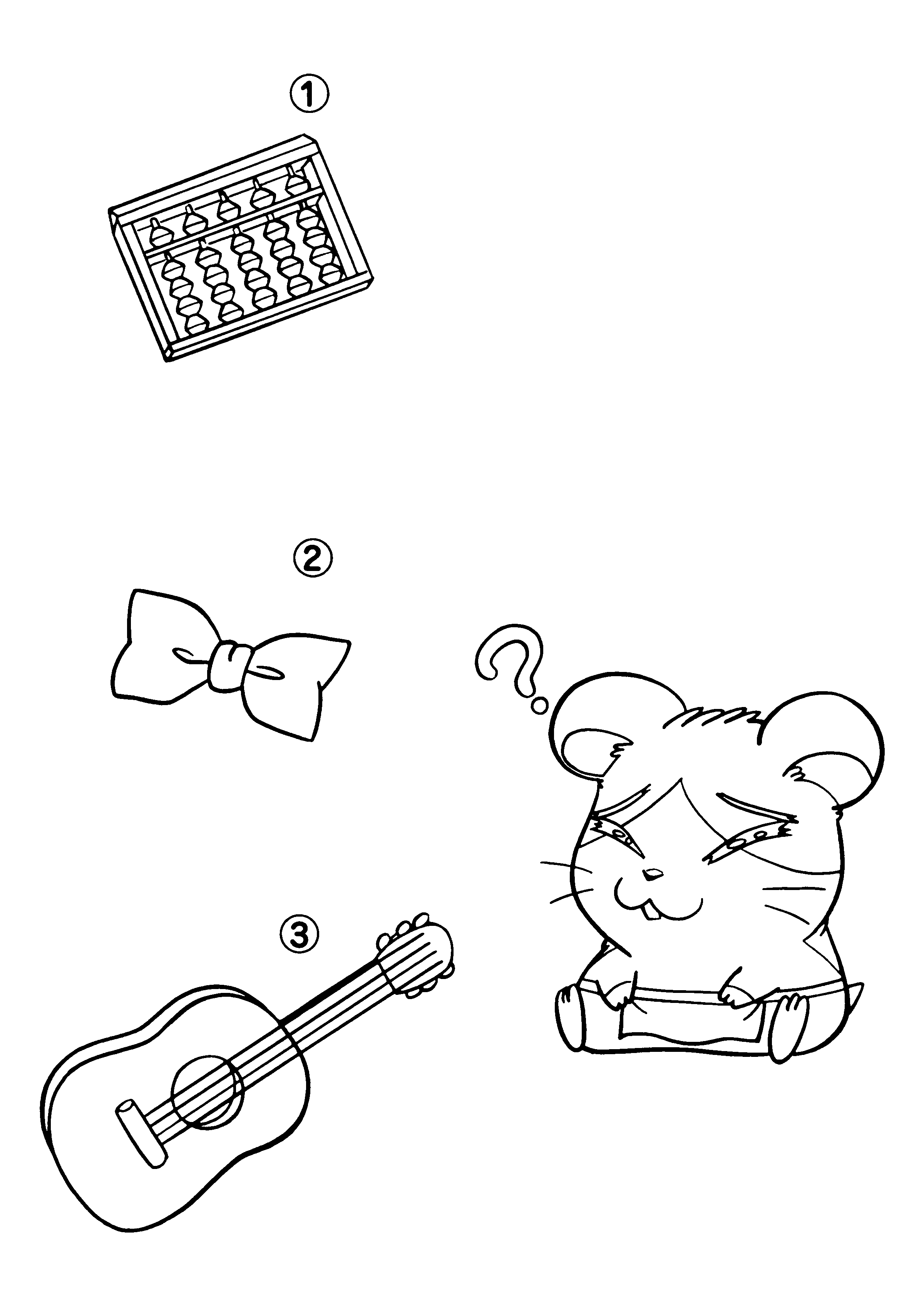 Dibujo para colorear: Hamtaro (Dibujos animados) #40143 - Dibujos para Colorear e Imprimir Gratis