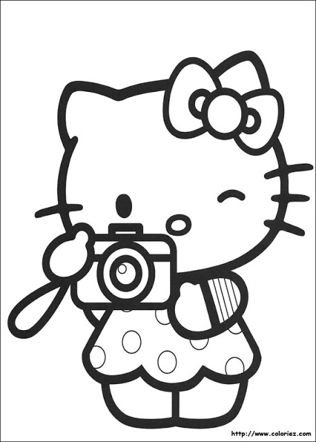 Dibujo para colorear: Hello Kitty (Dibujos animados) #36735 - Dibujos para Colorear e Imprimir Gratis