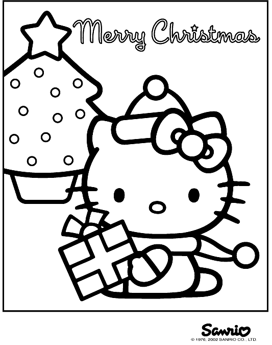 Dibujo para colorear: Hello Kitty (Dibujos animados) #36776 - Dibujos para Colorear e Imprimir Gratis