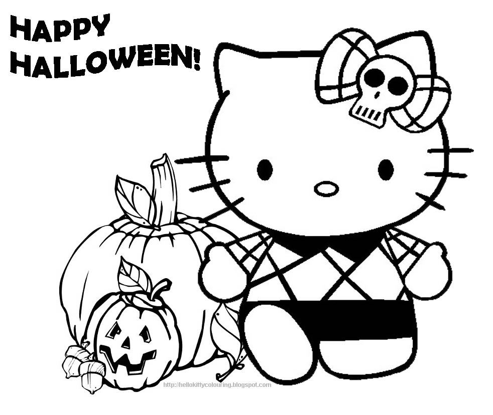 Dibujo para colorear: Hello Kitty (Dibujos animados) #36780 - Dibujos para Colorear e Imprimir Gratis