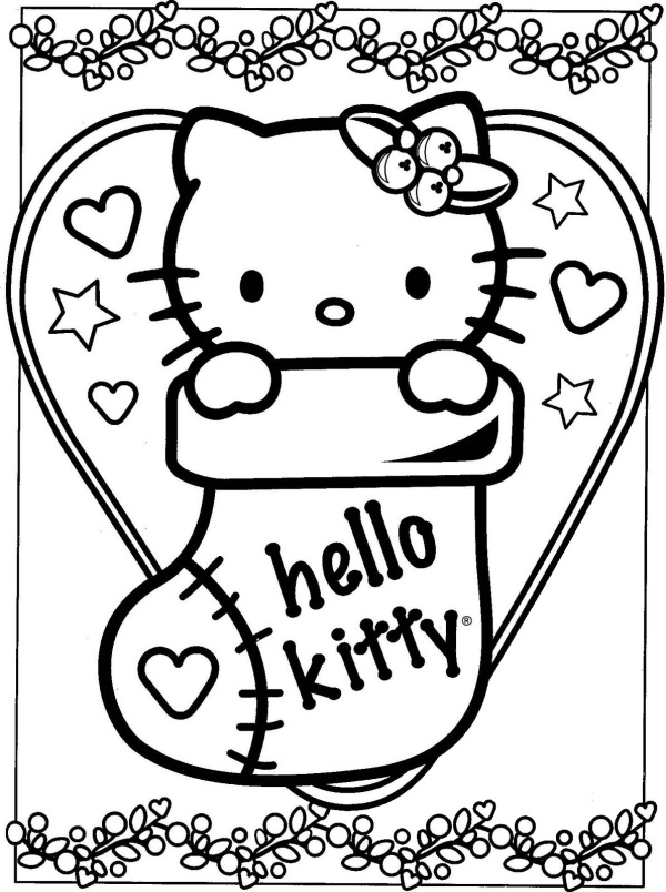 Dibujo para colorear: Hello Kitty (Dibujos animados) #36854 - Dibujos para Colorear e Imprimir Gratis