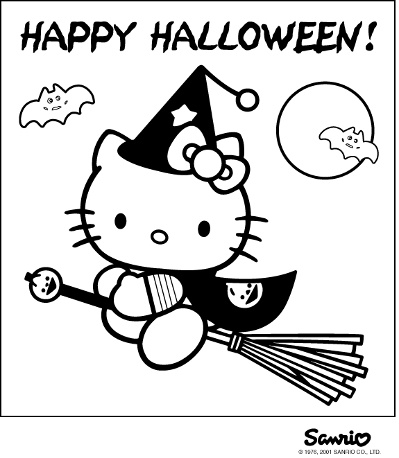 Dibujo para colorear: Hello Kitty (Dibujos animados) #36856 - Dibujos para Colorear e Imprimir Gratis