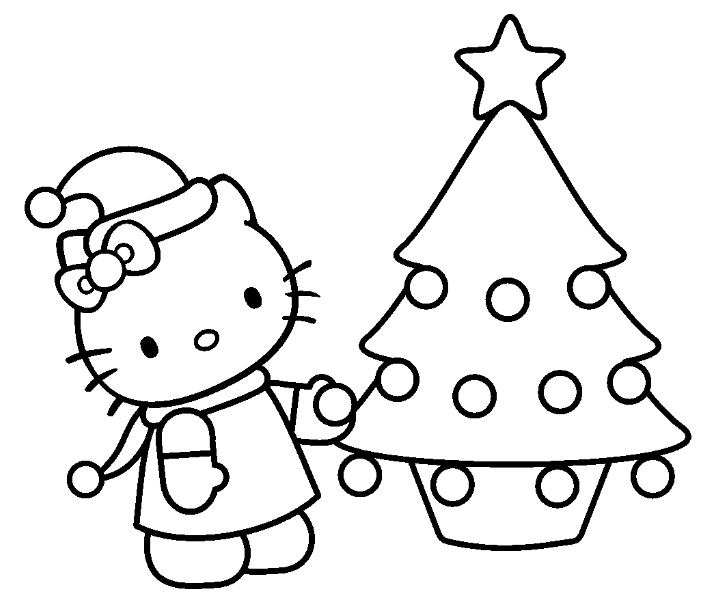 Dibujo para colorear: Hello Kitty (Dibujos animados) #36894 - Dibujos para Colorear e Imprimir Gratis