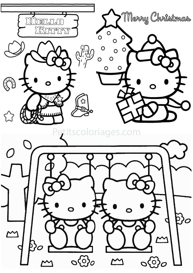 Dibujo para colorear: Hello Kitty (Dibujos animados) #36944 - Dibujos para Colorear e Imprimir Gratis