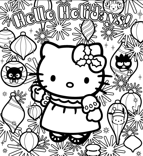Dibujo para colorear: Hello Kitty (Dibujos animados) #37002 - Dibujos para Colorear e Imprimir Gratis