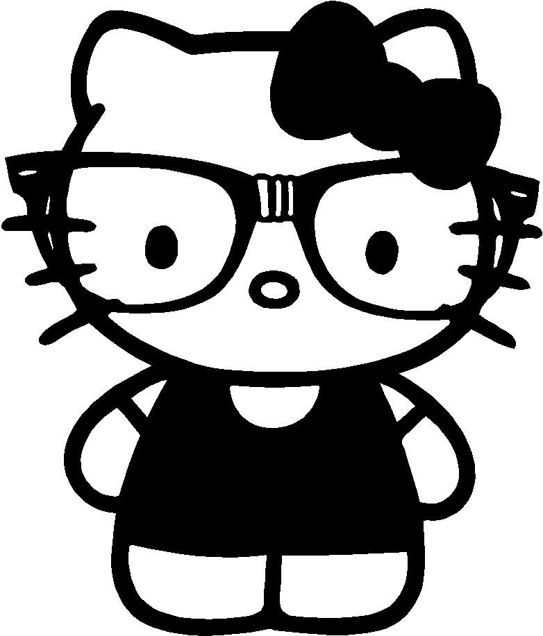 Dibujo para colorear: Hello Kitty (Dibujos animados) #37052 - Dibujos para Colorear e Imprimir Gratis