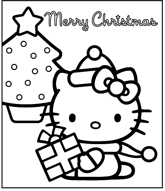 Dibujo para colorear: Hello Kitty (Dibujos animados) #37066 - Dibujos para Colorear e Imprimir Gratis