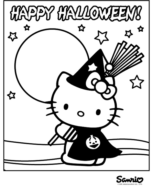 Dibujo para colorear: Hello Kitty (Dibujos animados) #37079 - Dibujos para Colorear e Imprimir Gratis