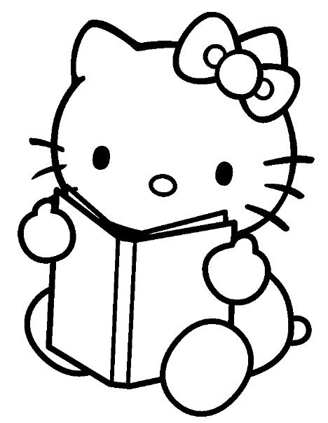 Dibujo para colorear: Hello Kitty (Dibujos animados) #37084 - Dibujos para Colorear e Imprimir Gratis