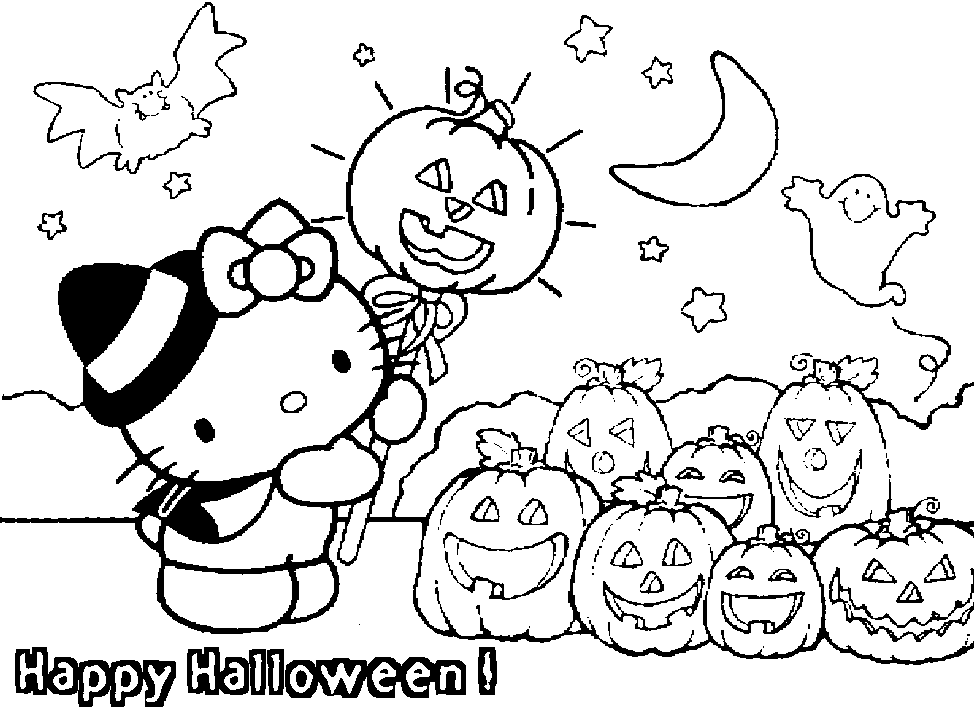 Dibujo para colorear: Hello Kitty (Dibujos animados) #37088 - Dibujos para Colorear e Imprimir Gratis