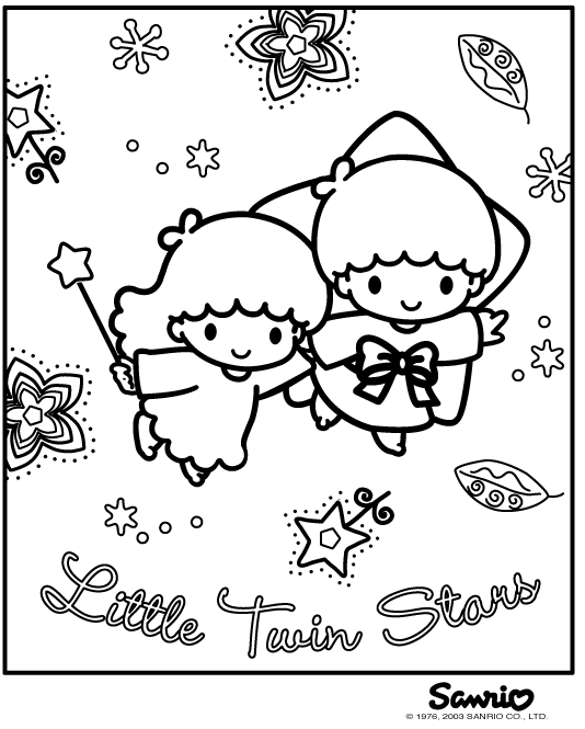 Dibujo para colorear: Hello Kitty (Dibujos animados) #37118 - Dibujos para Colorear e Imprimir Gratis