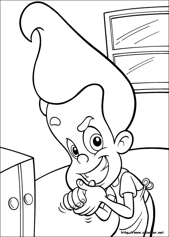 Dibujo para colorear: Jimmy Neutron (Dibujos animados) #49061 - Dibujos para Colorear e Imprimir Gratis