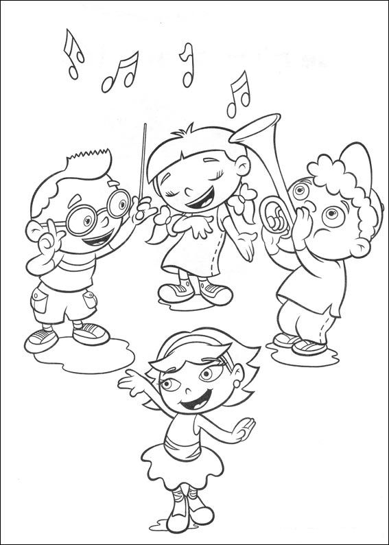 Dibujo para colorear: Little Einsteins (Dibujos animados) #45719 - Dibujos para Colorear e Imprimir Gratis