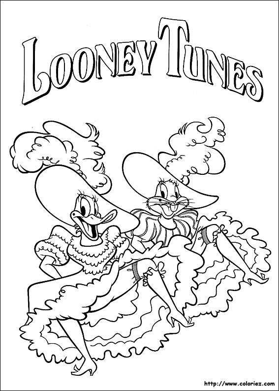 Dibujo para colorear: Looney Tunes (Dibujos animados) #39192 - Dibujos para Colorear e Imprimir Gratis