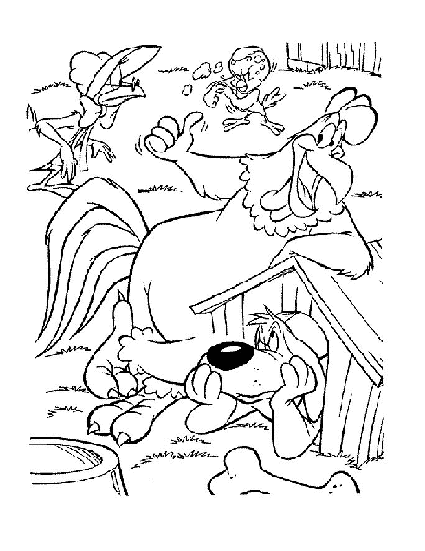 Dibujo para colorear: Looney Tunes (Dibujos animados) #39206 - Dibujos para Colorear e Imprimir Gratis