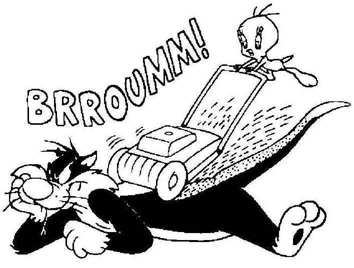 Dibujo para colorear: Looney Tunes (Dibujos animados) #39328 - Dibujos para Colorear e Imprimir Gratis