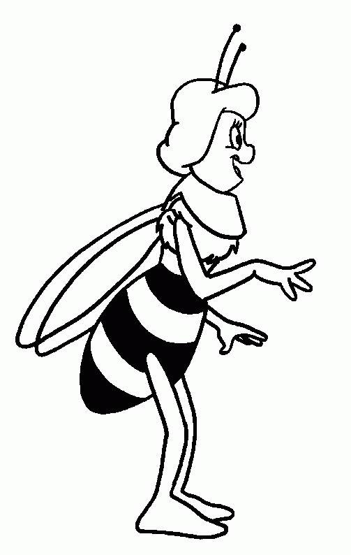 Dibujo para colorear: Maya the bee (Dibujos animados) #28230 - Dibujos para Colorear e Imprimir Gratis