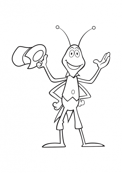 Dibujo para colorear: Maya the bee (Dibujos animados) #28251 - Dibujos para Colorear e Imprimir Gratis