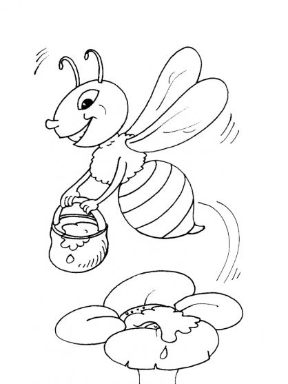 Dibujo para colorear: Maya the bee (Dibujos animados) #28314 - Dibujos para Colorear e Imprimir Gratis