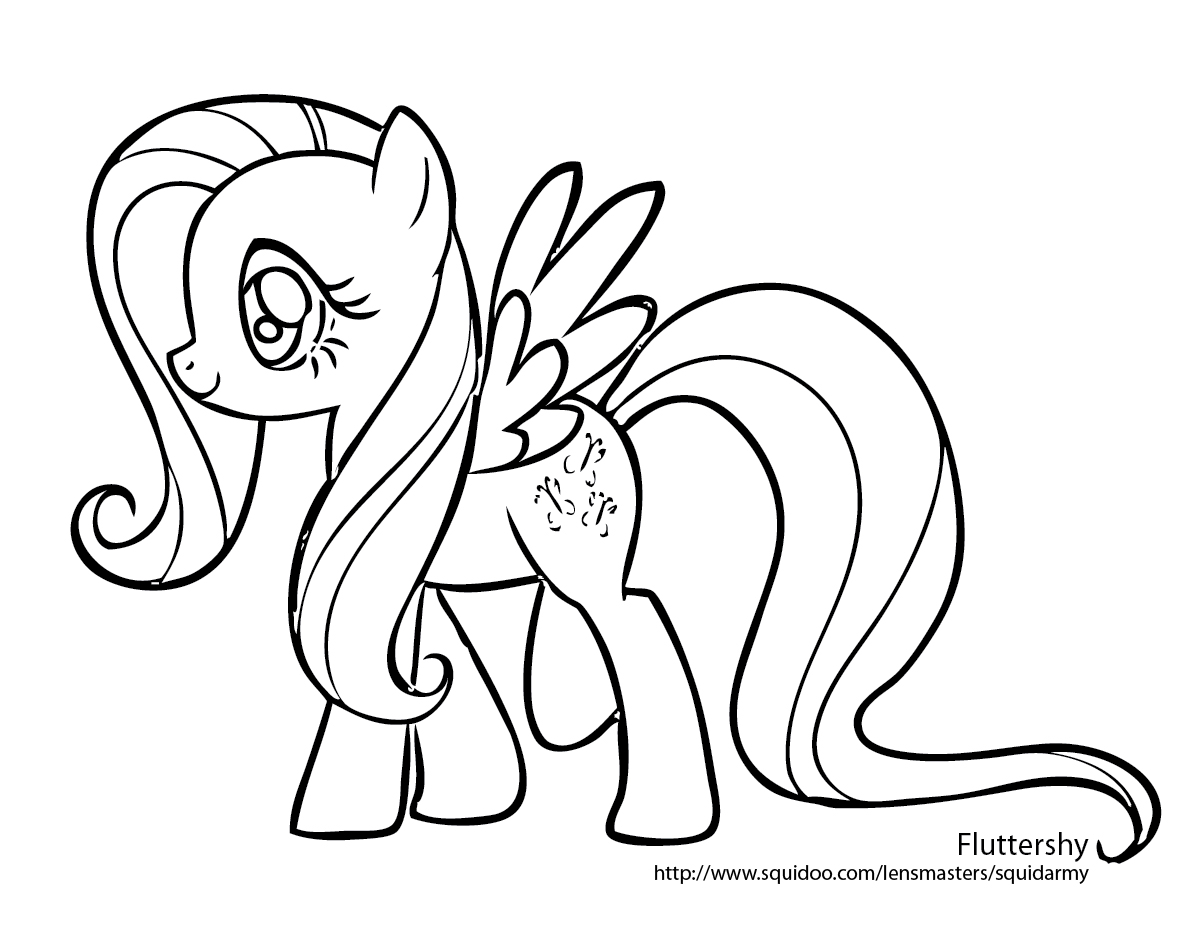 Dibujo para colorear: My Little Pony (Dibujos animados) #41868 - Dibujos para Colorear e Imprimir Gratis