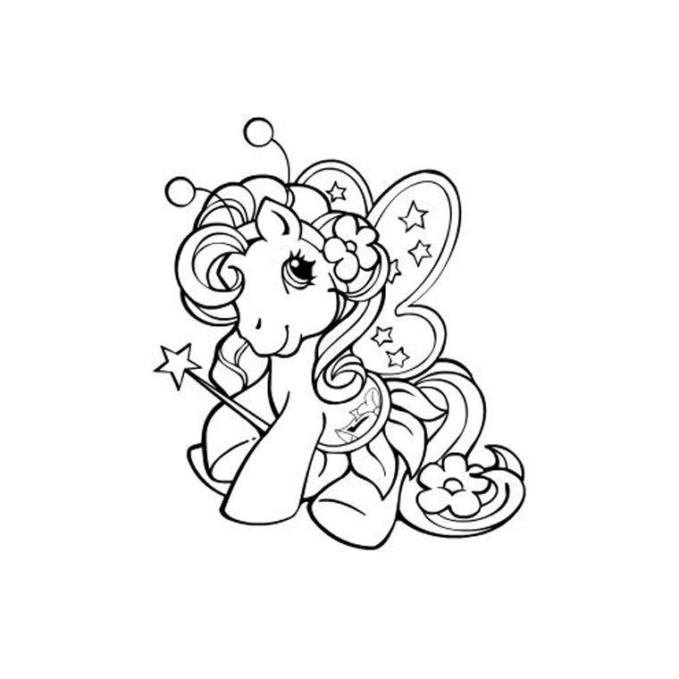 Dibujo para colorear: My Little Pony (Dibujos animados) #41871 - Dibujos para Colorear e Imprimir Gratis