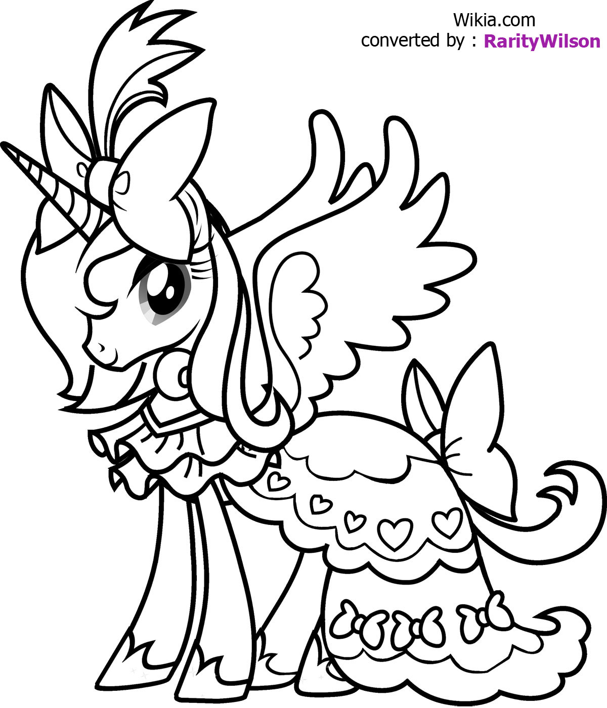 Dibujo para colorear: My Little Pony (Dibujos animados) #41874 - Dibujos para Colorear e Imprimir Gratis